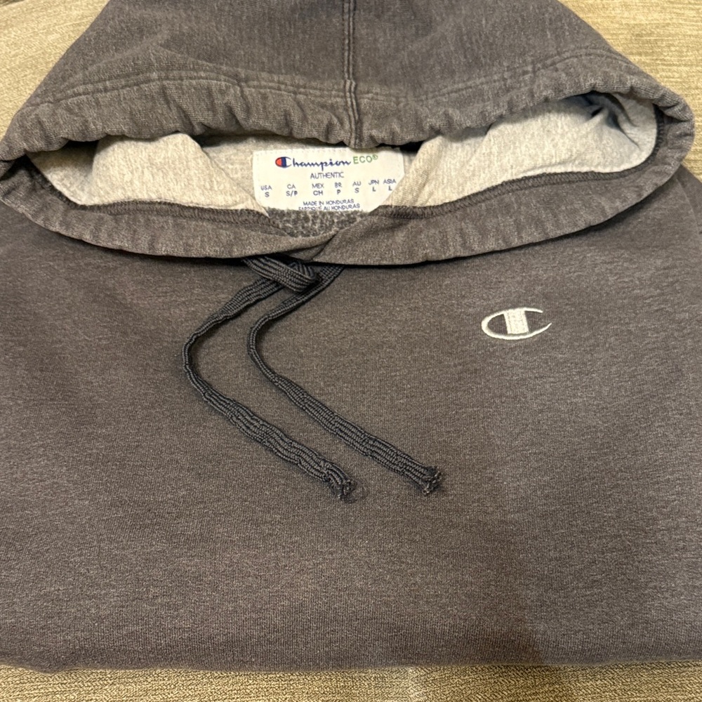 Champion Dark Gray Pullover Hoodie